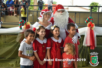 Foto - Chegada do Papai Noel - Natal Encantado 2019