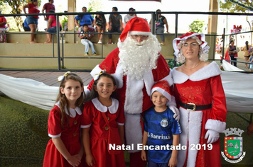 Foto - Chegada do Papai Noel - Natal Encantado 2019