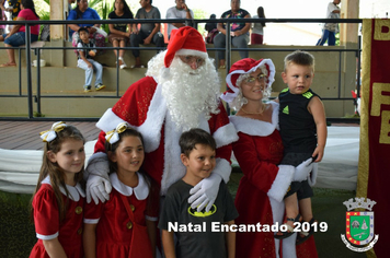 Foto - Chegada do Papai Noel - Natal Encantado 2019