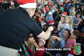 Foto - Chegada do Papai Noel - Natal Encantado 2019