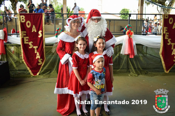 Foto - Chegada do Papai Noel - Natal Encantado 2019