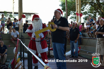 Foto - Chegada do Papai Noel - Natal Encantado 2019