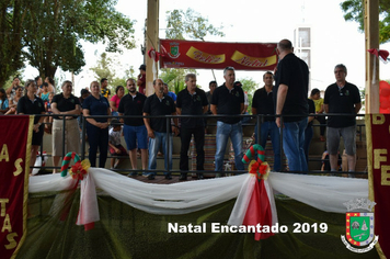 Foto - Chegada do Papai Noel - Natal Encantado 2019