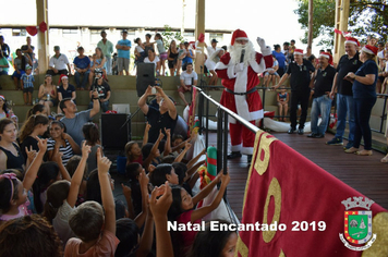 Foto - Chegada do Papai Noel - Natal Encantado 2019