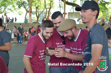 Foto - Chegada do Papai Noel - Natal Encantado 2019