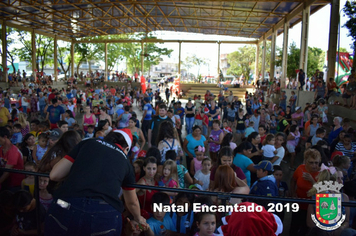 Foto - Chegada do Papai Noel - Natal Encantado 2019