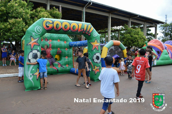 Foto - Chegada do Papai Noel - Natal Encantado 2019