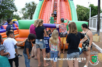 Foto - Chegada do Papai Noel - Natal Encantado 2019