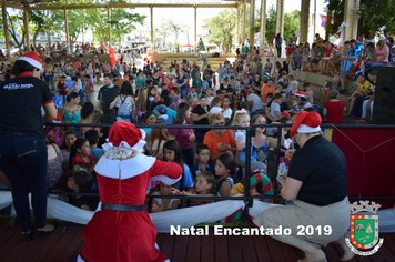 Foto - Chegada do Papai Noel - Natal Encantado 2019