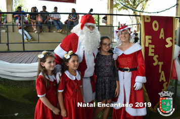 Foto - Chegada do Papai Noel - Natal Encantado 2019