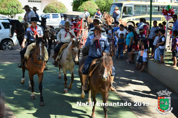 Foto - Chegada do Papai Noel - Natal Encantado 2019