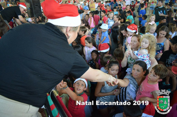 Foto - Chegada do Papai Noel - Natal Encantado 2019