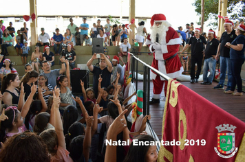 Foto - Chegada do Papai Noel - Natal Encantado 2019