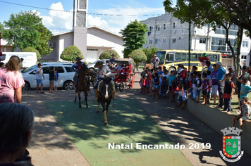 Foto - Chegada do Papai Noel - Natal Encantado 2019