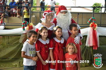 Foto - Chegada do Papai Noel - Natal Encantado 2019