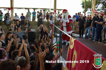 Foto - Chegada do Papai Noel - Natal Encantado 2019