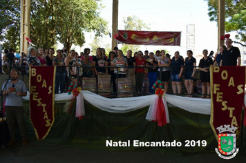 Foto - Chegada do Papai Noel - Natal Encantado 2019