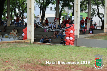 Foto - Chegada do Papai Noel - Natal Encantado 2019