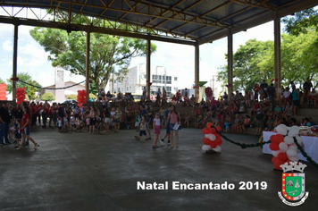 Foto - Chegada do Papai Noel - Natal Encantado 2019