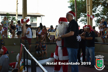 Foto - Chegada do Papai Noel - Natal Encantado 2019