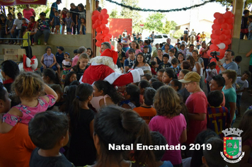 Foto - Chegada do Papai Noel - Natal Encantado 2019