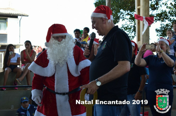 Foto - Chegada do Papai Noel - Natal Encantado 2019