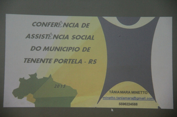 Foto - Conferência Municipal de Assistência Social 2015