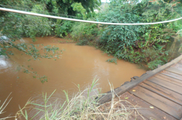 Foto - Danos em estradas, pontes e bueiros