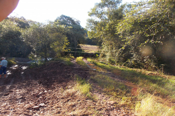 Foto - Danos em estradas, pontes e bueiros