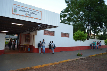 Foto - Início do Ano Letivo 2015 - Escola Municipal Ayrton Senna