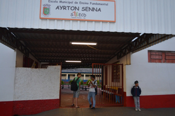 Foto - Início do Ano Letivo 2015 - Escola Municipal Ayrton Senna