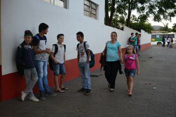Foto - Início do Ano Letivo 2015 - Escola Municipal Ayrton Senna