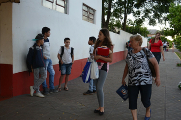 Foto - Início do Ano Letivo 2015 - Escola Municipal Ayrton Senna