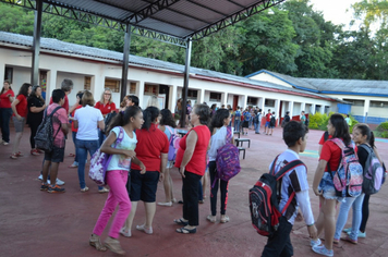 Foto - Início do Ano Letivo 2015 - Escola Municipal Ayrton Senna