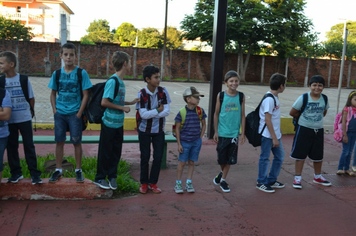 Foto - Início do Ano Letivo 2015 - Escola Municipal Ayrton Senna