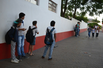 Foto - Início do Ano Letivo 2015 - Escola Municipal Ayrton Senna