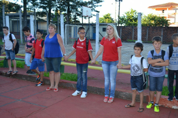 Foto - Início do Ano Letivo 2015 - Escola Municipal Ayrton Senna