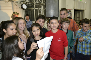 Foto - Jantar da Escola Municipal Ayrton Senna