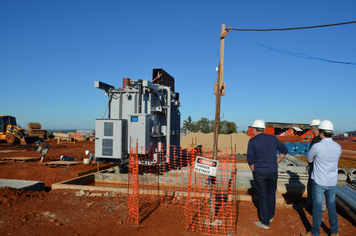 Foto - Obras da Subestação da RGE chegam a 40% - 28/07/2015