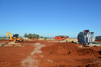 Foto - Obras da Subestação da RGE chegam a 40% - 28/07/2015