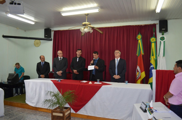 Foto - Posse do Prefeito Carboni e do Vice Valdir