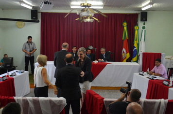 Foto - Posse do Prefeito Carboni e do Vice Valdir