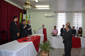 Foto - Posse do Prefeito Carboni e do Vice Valdir