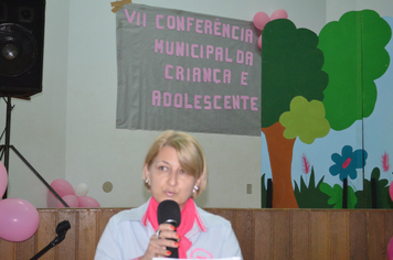 Foto - VII Conferência Municipal dos Direitos da Criança e do Adolescente