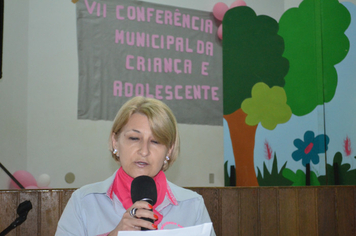 Foto - VII Conferência Municipal dos Direitos da Criança e do Adolescente