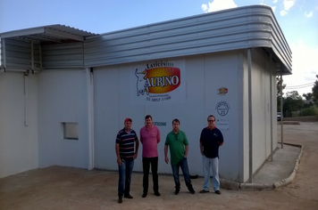 Foto - Visitas do Prefeito Elido e Secretários Paulo e Nilson nas indústrias