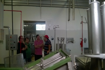 Foto - Visitas do Prefeito Elido e Secretários Paulo e Nilson nas indústrias