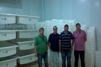 Foto - Visitas do Prefeito Elido e Secretários Paulo e Nilson nas indústrias