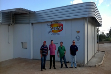 Foto - Visitas do Prefeito Elido e Secretários Paulo e Nilson nas indústrias