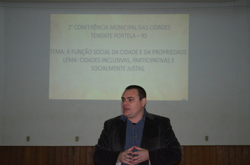 Tenente Portela realiza 2ª Conferência Municipal da Cidade